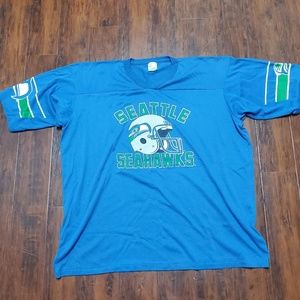 Seattle Seahawks 80s Rare vintage T shirt